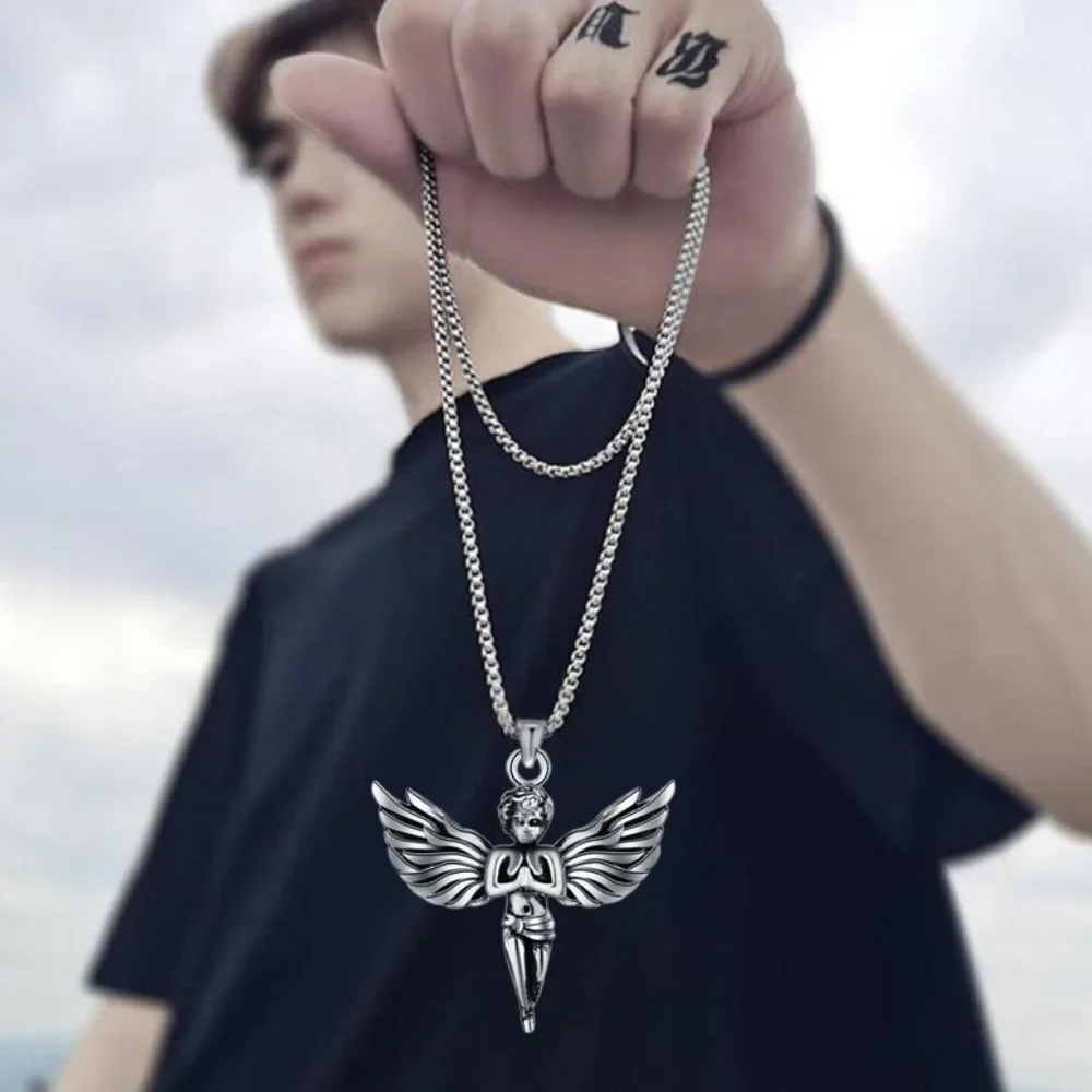 ❤️Tibetan retro ethnic broadsword pendant necklace, N90201P178